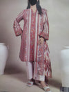 AlKaram Lawn 3-Piece Unstitched Suit – Everyday Elegance for Summer (EC25-26-Red)