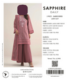 Sapphire 3-Piece Embroidered Lawn Unstitched Suit (A10)