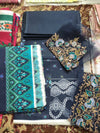 Sapphire 3-Piece Embroidered Lawn Unstitched Suit (A8)