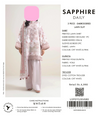 Sapphire 3-Piece Embroidered Lawn Unstitched Suit (A5)