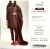 SAYA Original 3-Piece Unstitched Suit – Premium Lawn (U01-26005-P03A)