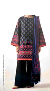 Sapphire Lawn 3-Piece Unstitched Suit – Everyday Elegance for Summer(D4)